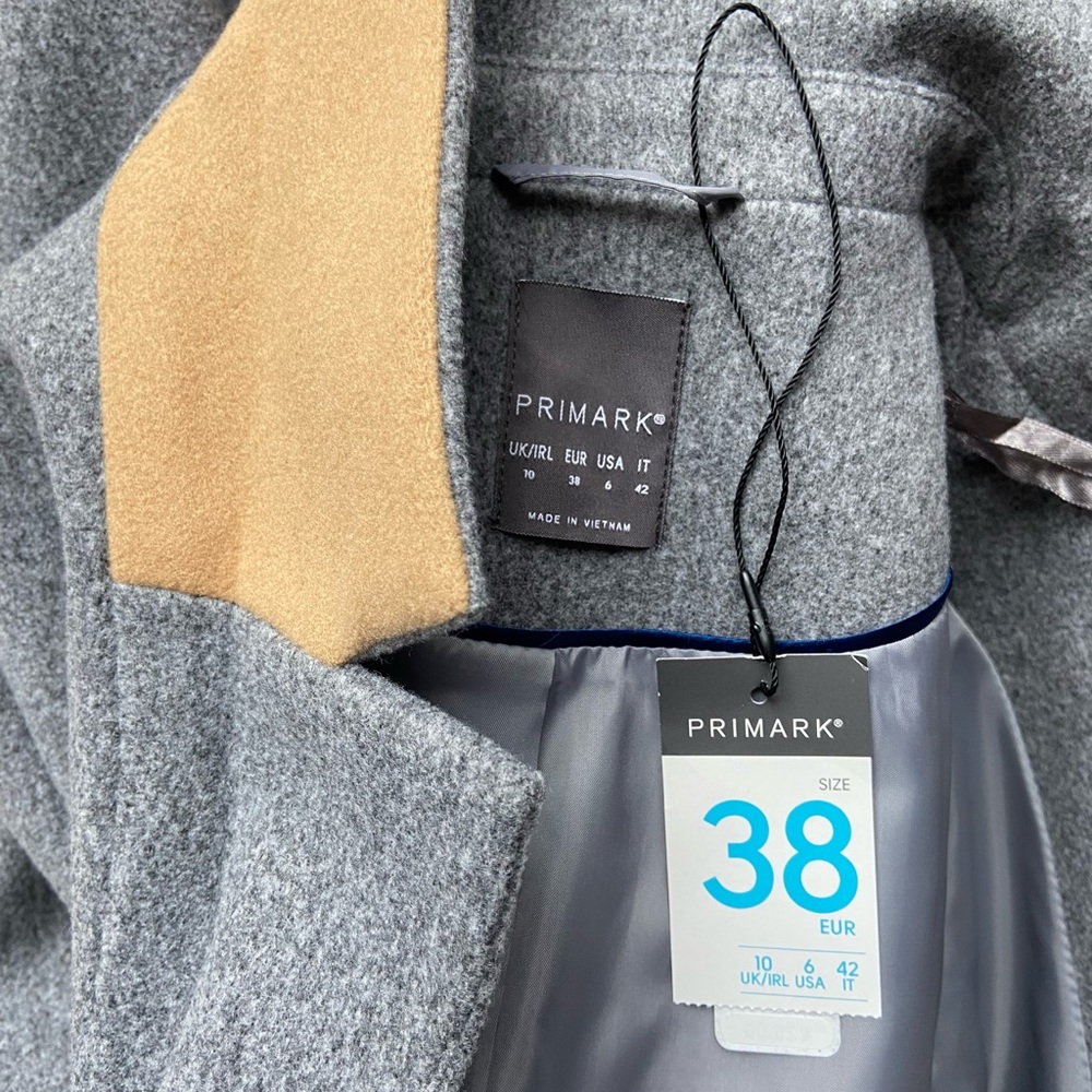 NEW PRIMARK Europe Spring Coat - Picture 4 of 7